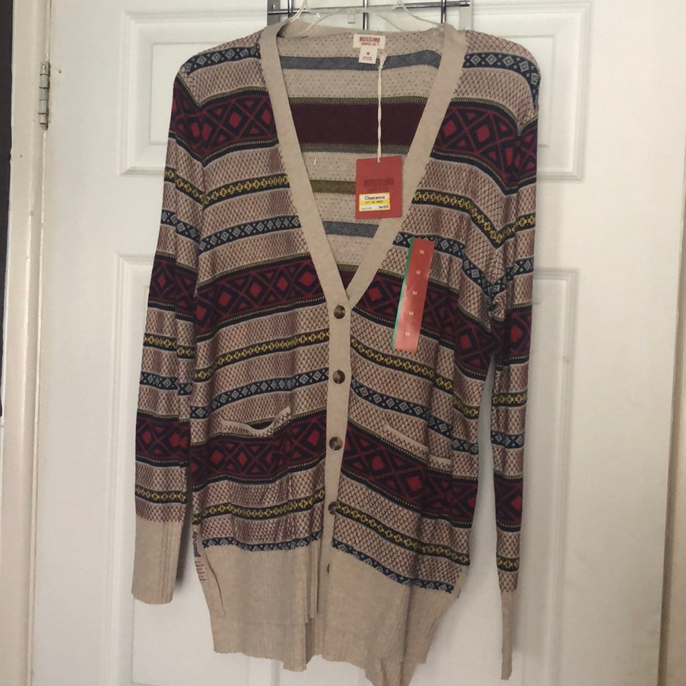Colorful cardigan